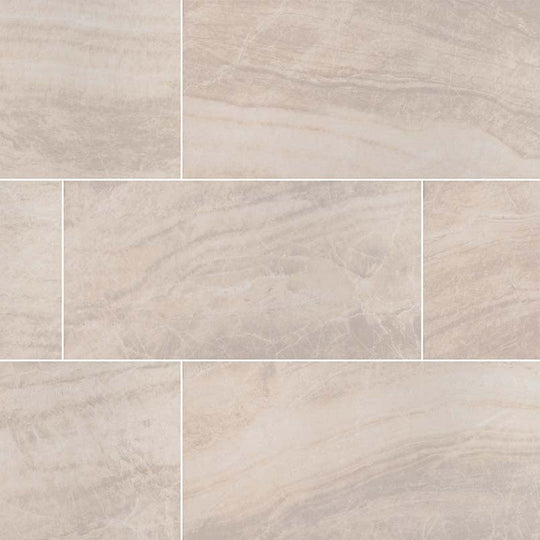 MS International 12" x 24" Praia Polished Porcelain Tile
