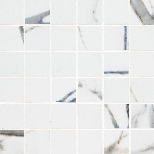 MS International Savoy 12" x 12" Matte Porcelain 2" Mosaic