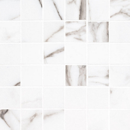 MS International Savoy 12" x 12" Matte Porcelain 2" Mosaic