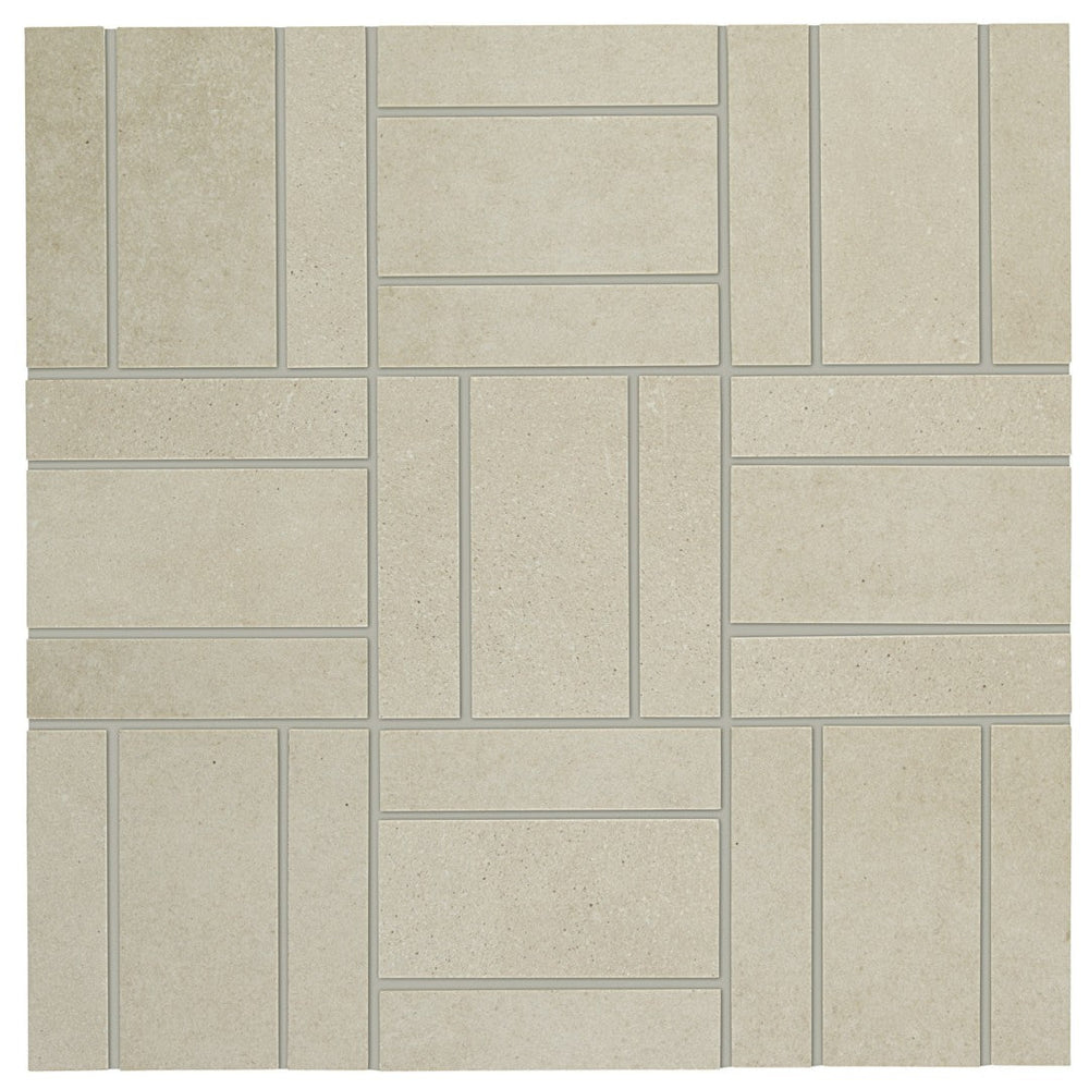 Crossville 12" x 12" Notorious Unpolished Porcelain Mosaic