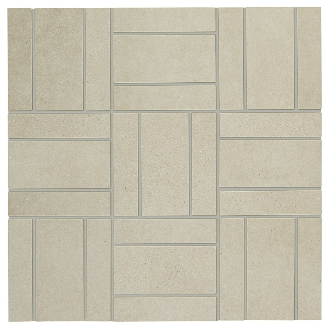 Crossville 12" x 12" Notorious Unpolished Porcelain Mosaic