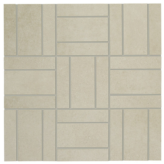 Crossville 12" x 12" Notorious Unpolished Porcelain Mosaic
