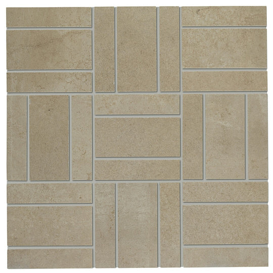 Crossville 12" x 12" Notorious Unpolished Porcelain Mosaic