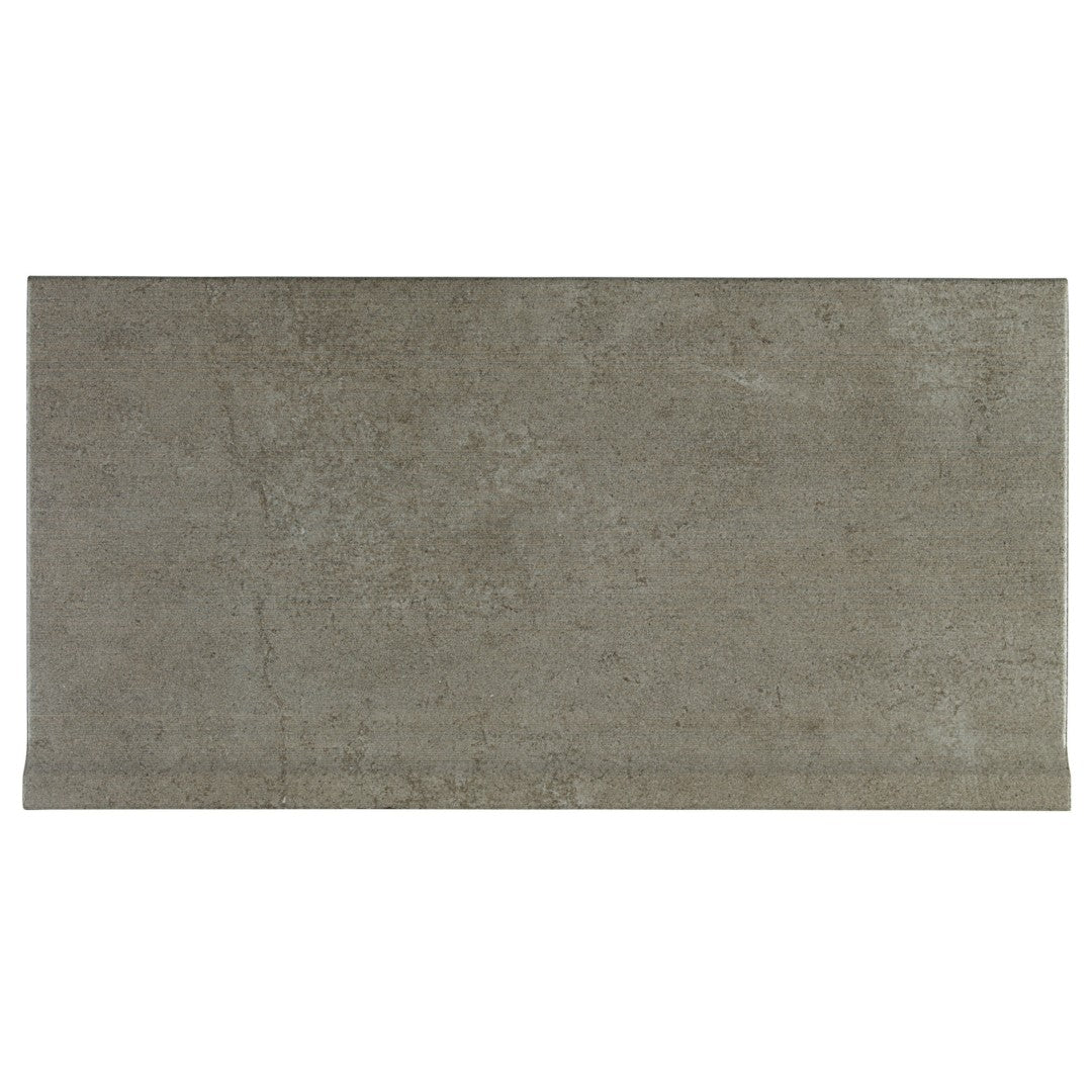 Crossville 6" x 12" Notorious Unpolished Porcelain Cove Base