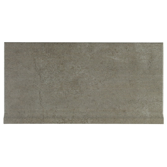 Crossville 6" x 12" Notorious Unpolished Porcelain Cove Base