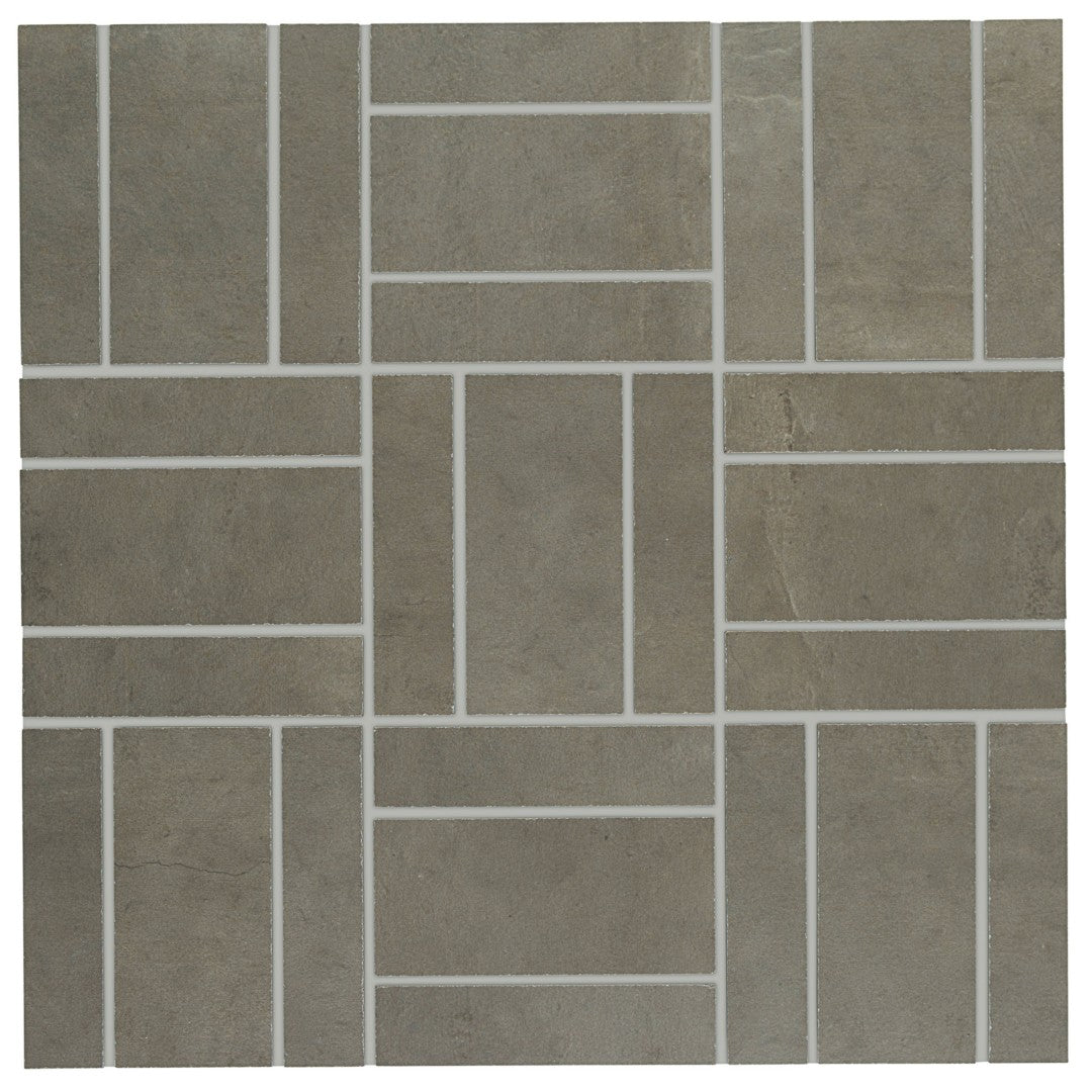 Crossville 12" x 12" Notorious Unpolished Porcelain Mosaic