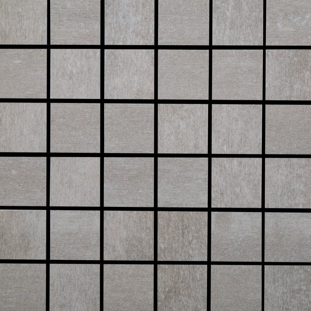 Crossville 12" x 12" Native Metal Unpolished Porcelain 2" Mosaic