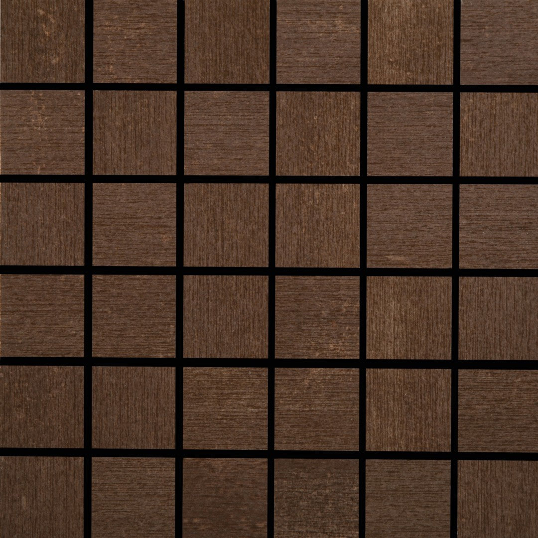 Crossville 12" x 12" Native Metal Unpolished Porcelain 2" Mosaic