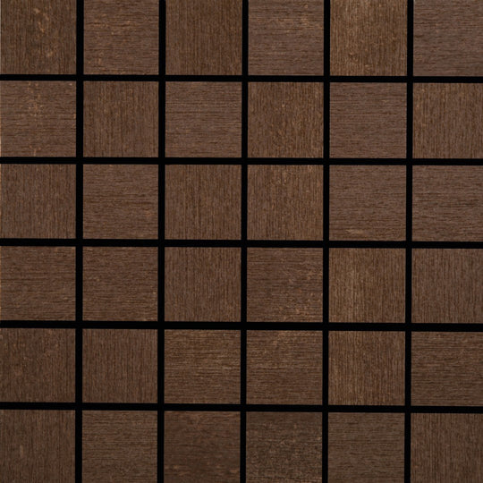 Crossville 12" x 12" Native Metal Unpolished Porcelain 2" Mosaic