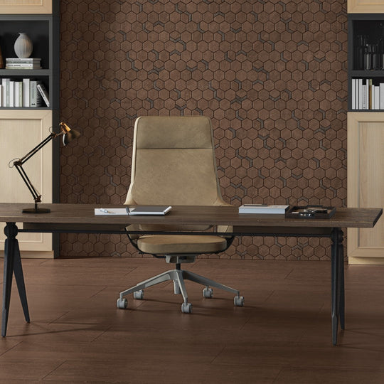 Crossville-11-x-12-Native-Metal-Unpolished-Porcelain-2-Hexagon-Mixed-Mosaic-Copper-Deposit-With-Iron