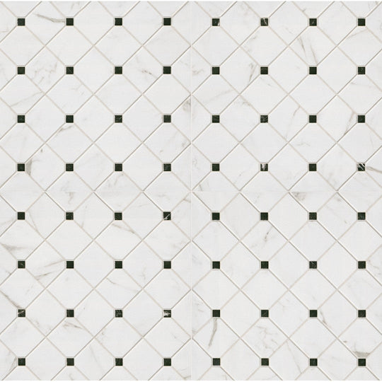 MS International 17" x 17" Casa Bianchi Matte Porcelain Tile