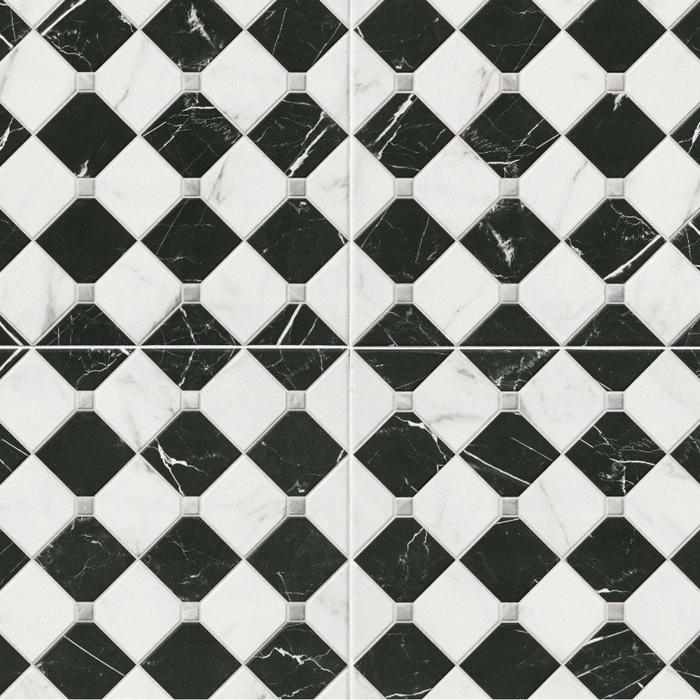 MS International 17" x 17" Casa Tuxedo Matte Porcelain Tile