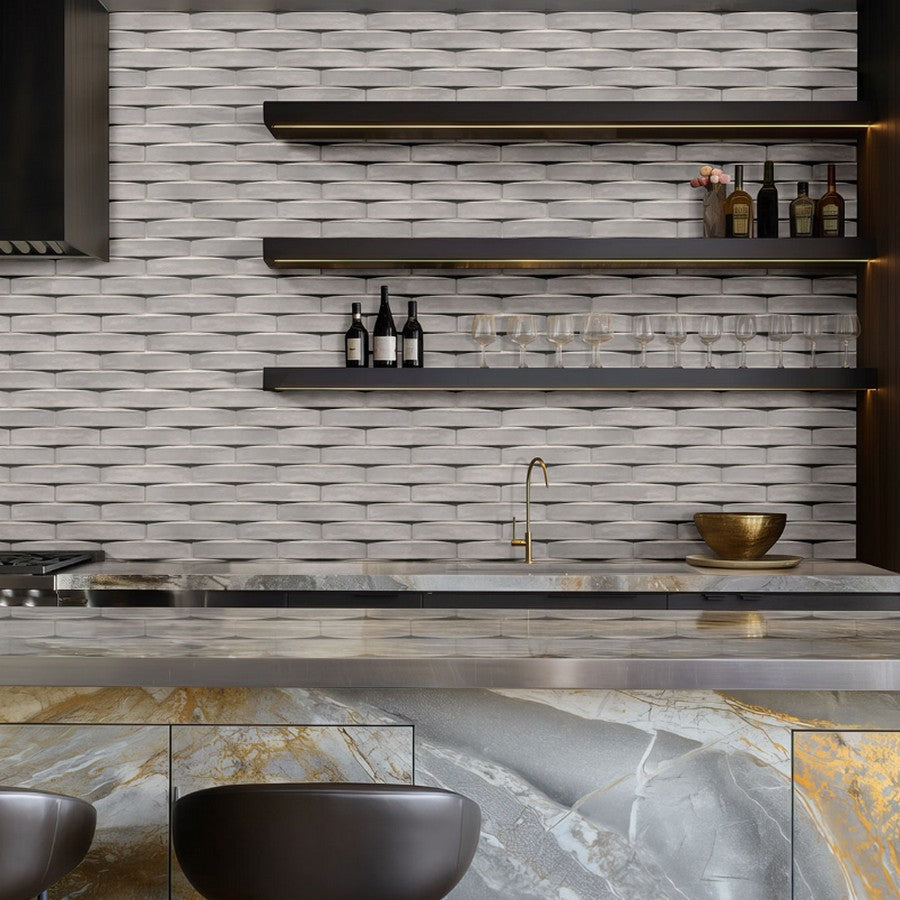 MS-International-2-x-10-Convex-Glossy-Ceramic-3D-Wall-Tile-Ash