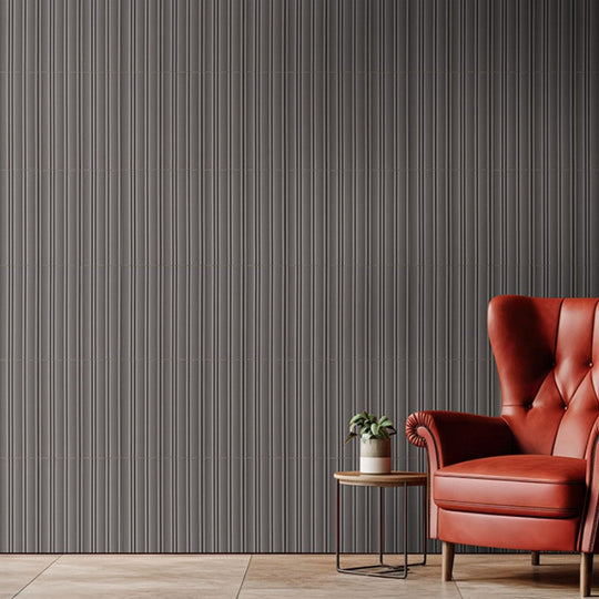 MS-International-7-x-16-Folk-Satin-3D-Extruded-Design-Fluted-Porcelain-Wall-Tile-Charcoal