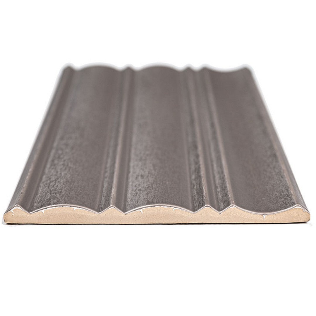 MS International 7" x 16" Folk Satin 3D Extruded Design Fluted Porcelain Wall Tile