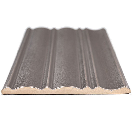 MS International 7" x 16" Folk Satin 3D Extruded Design Fluted Porcelain Wall Tile