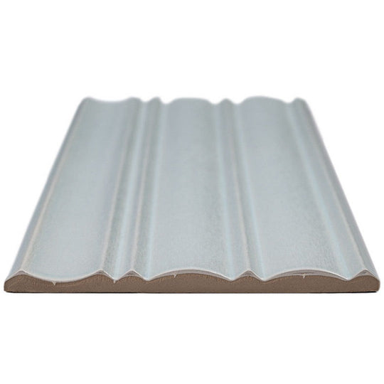 MS International 7" x 16" Folk Satin 3D Extruded Design Fluted Porcelain Wall Tile