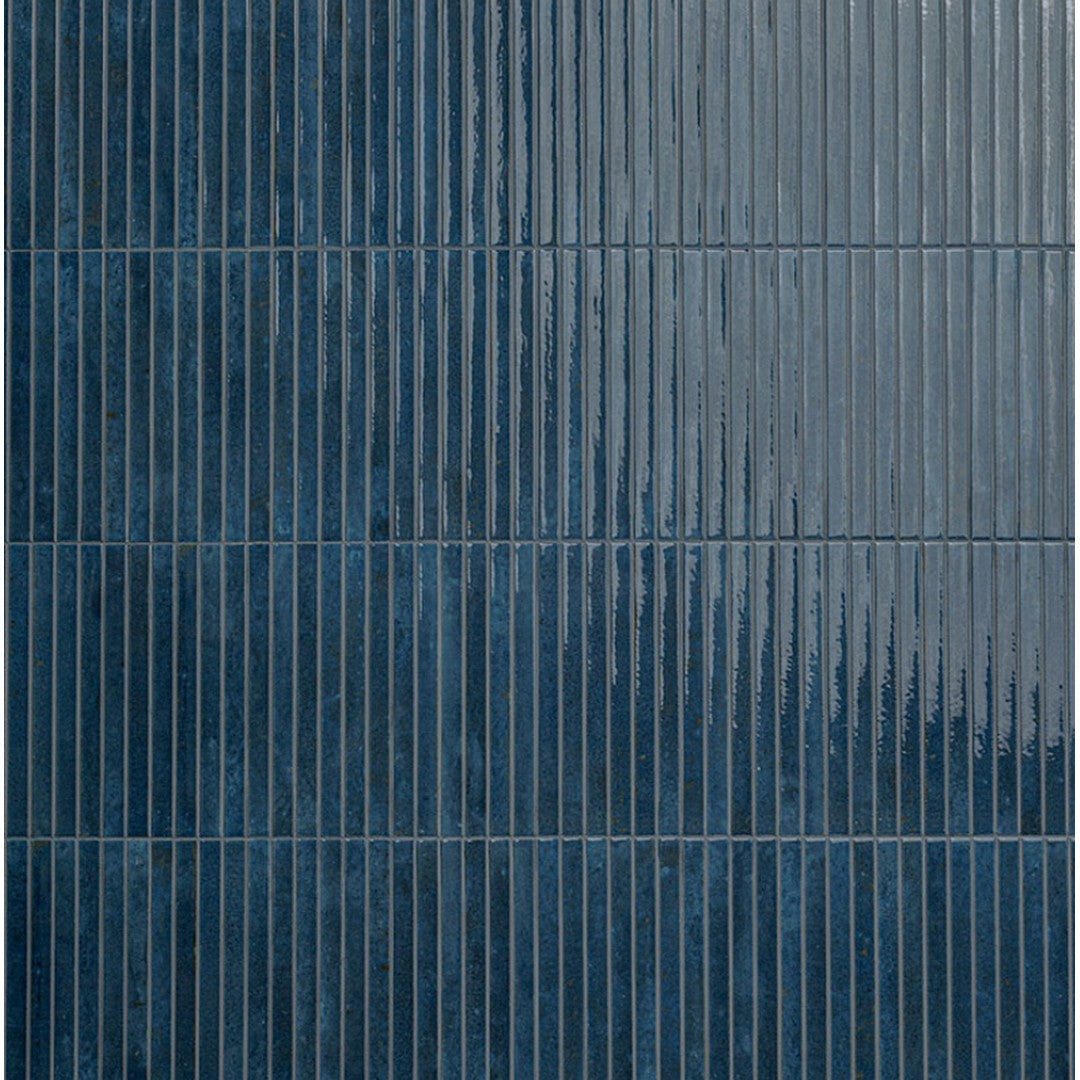 MS International 5" x 10" Gems Glossy Slat Look Fluted Porcelain Wall Tile