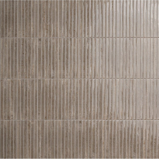 MS International 5" x 10" Gems Glossy Slat Look Fluted Porcelain Wall Tile
