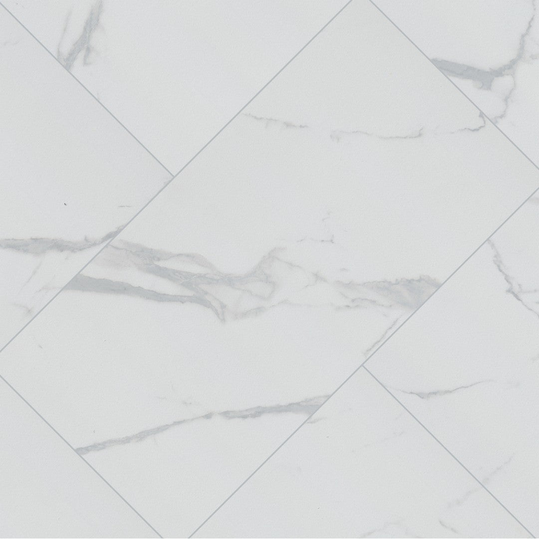 MS International 12" x 24" Roman Statuario Matte Porcelain Tile