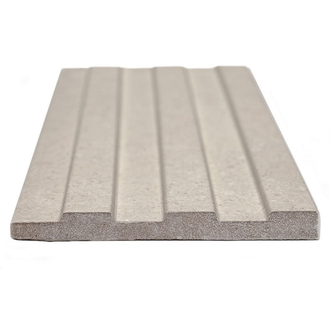 MS International 6" x 16" Sinfonia Hiphop Matte 3D Fluted Wall Porcelain Tile