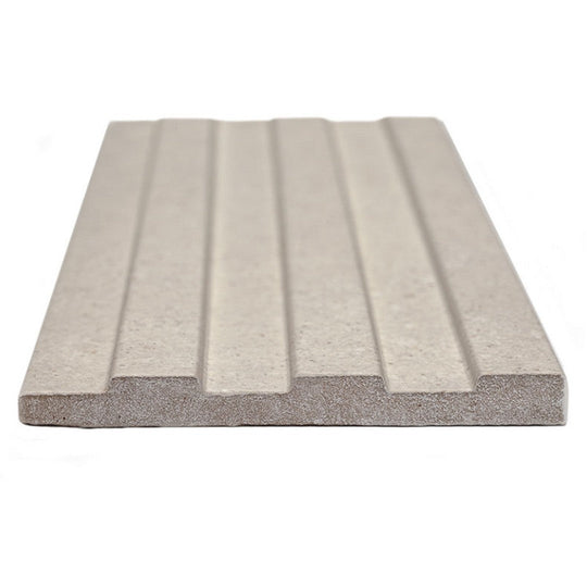 MS International 6" x 16" Sinfonia Hiphop Matte 3D Fluted Wall Porcelain Tile