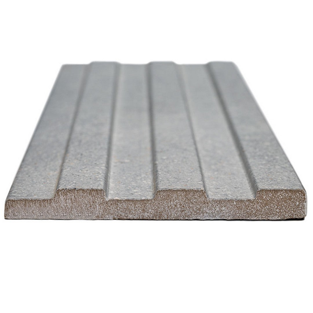 MS International 6" x 16" Sinfonia Hiphop Matte 3D Fluted Wall Porcelain Tile