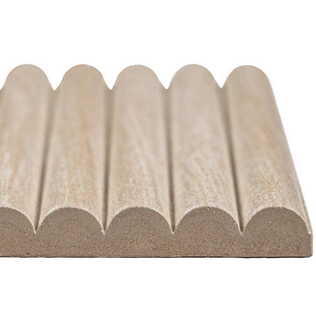 MS International 4.5" x 9" Sinfonia Piano Matte Fluted Wall Porcelain Tile