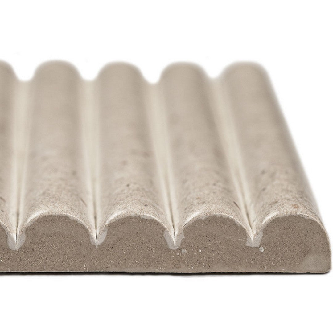 MS International 4.5" x 9" Sinfonia Piano Matte Fluted Wall Porcelain Tile