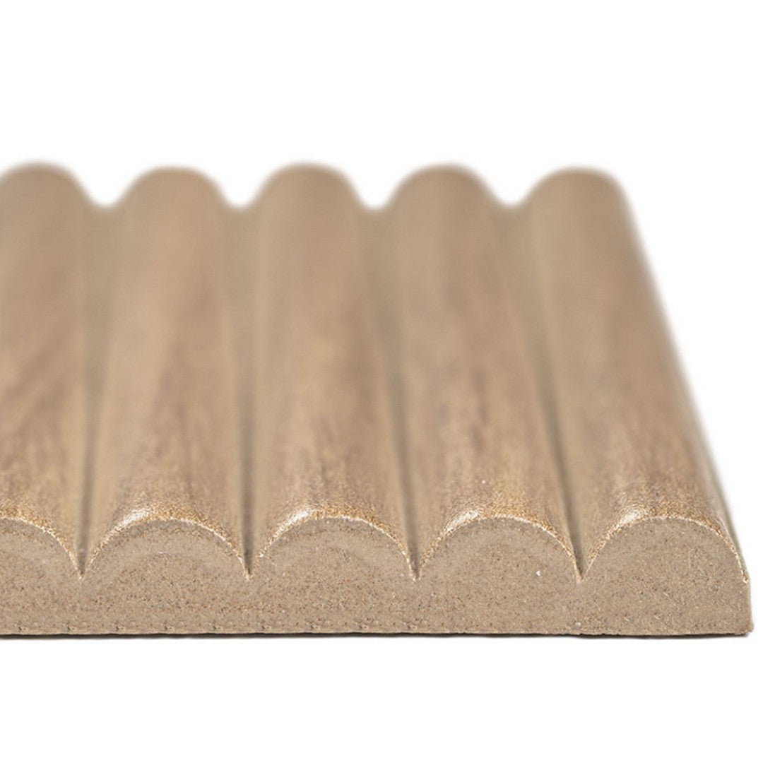 MS International 4.5" x 9" Sinfonia Piano Matte Fluted Wall Porcelain Tile