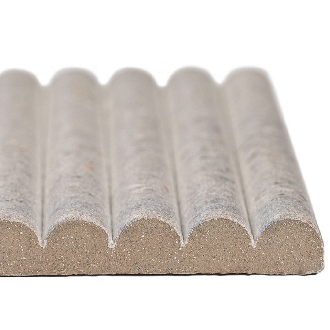 MS International 4.5" x 9" Sinfonia Piano Matte Fluted Wall Porcelain Tile