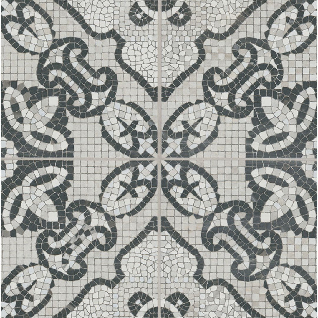 MS International 8" x 8" Trastevere Matte Encaustic Look Porcelain Tile