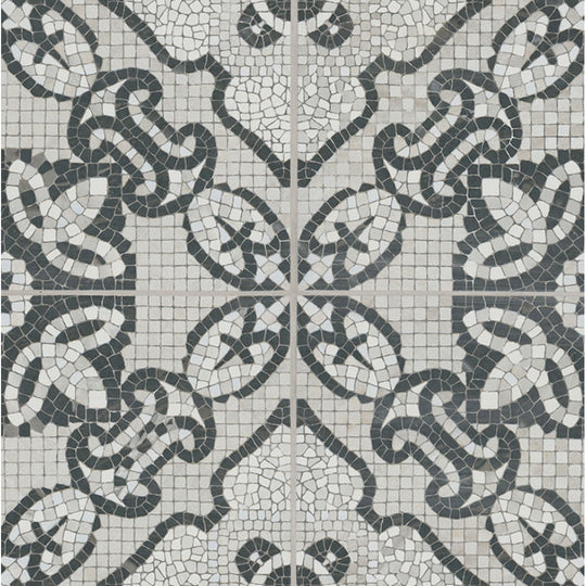 MS International 8" x 8" Trastevere Matte Encaustic Look Porcelain Tile