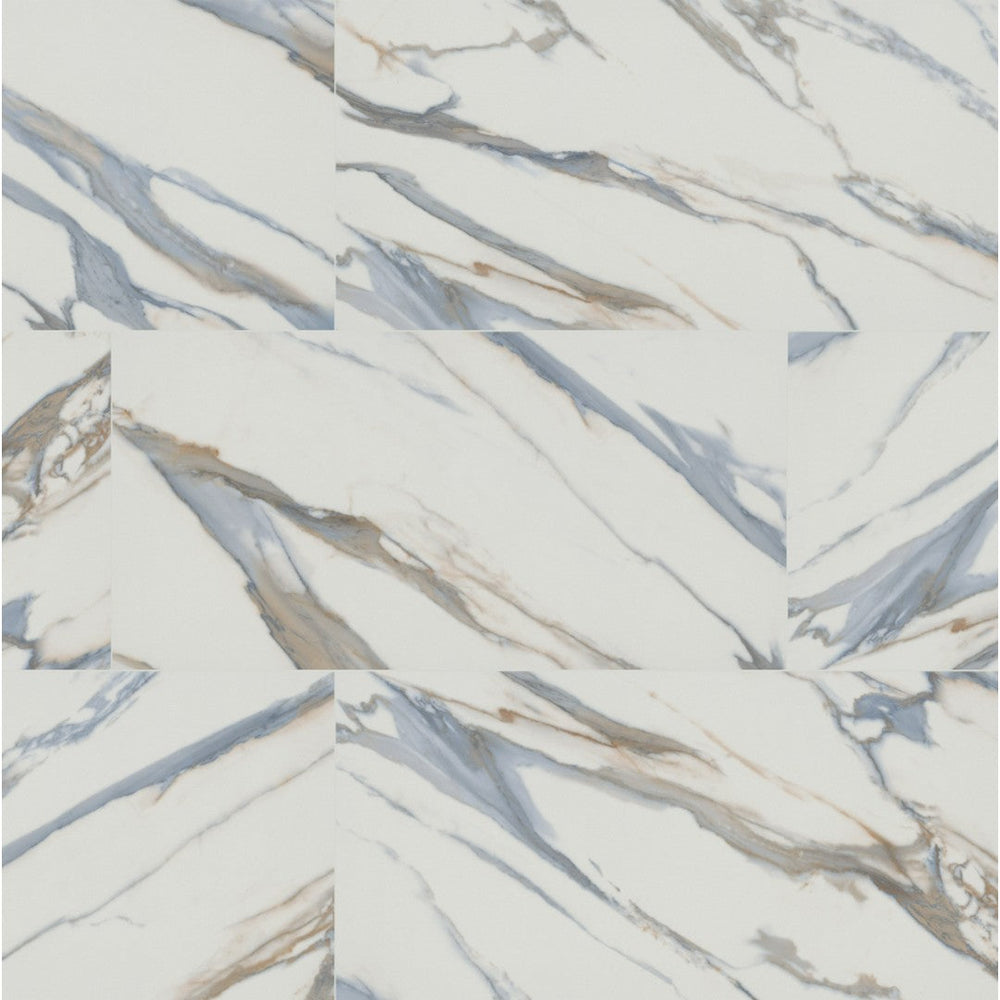 MS International 24" x 48" Valesia Azula Polished Porcelain Tile