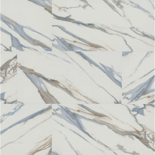 MS International 24" x 48" Valesia Azula Polished Porcelain Tile