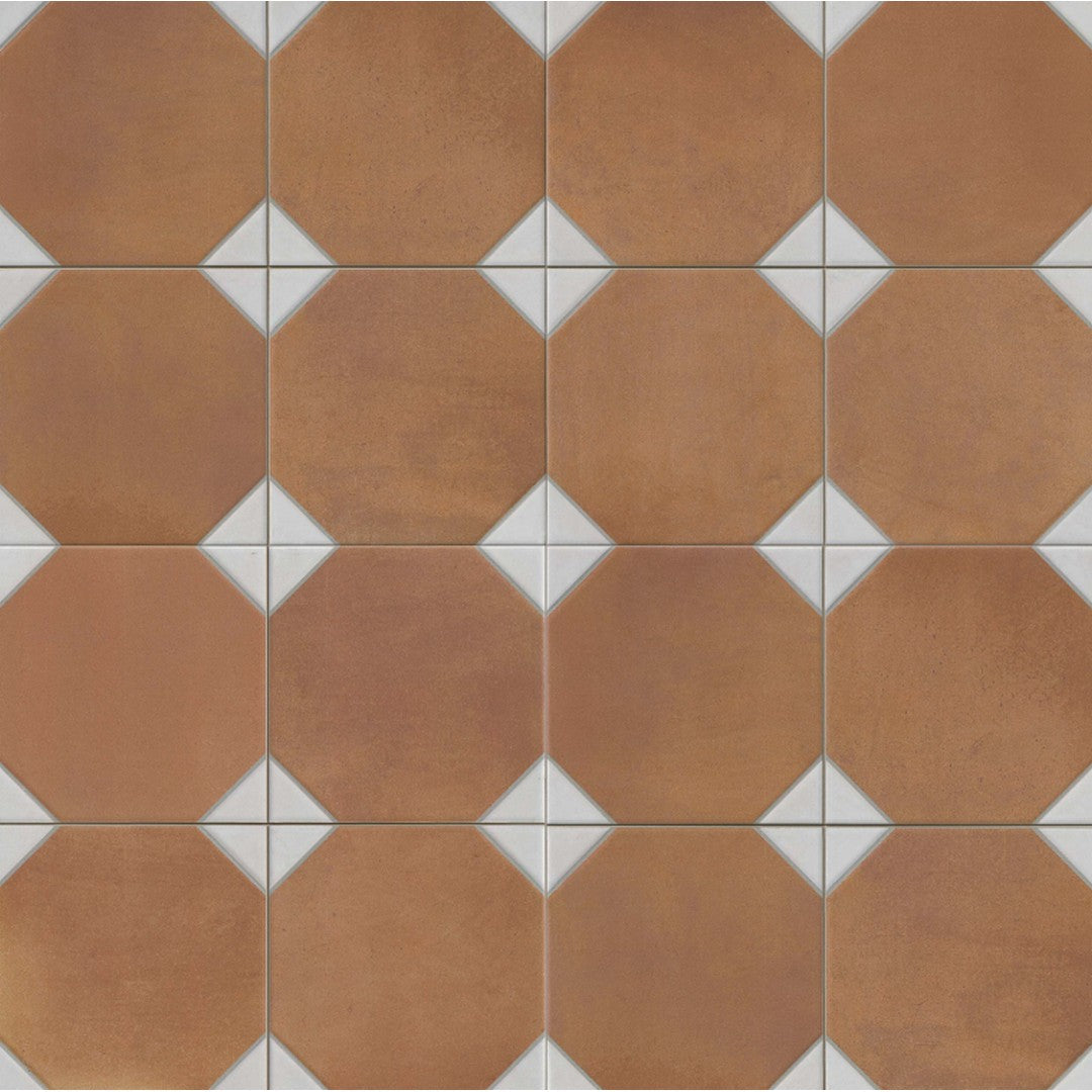 MS International 13" x 13" Via Bianchi Cotto Matte Porcelain Tile