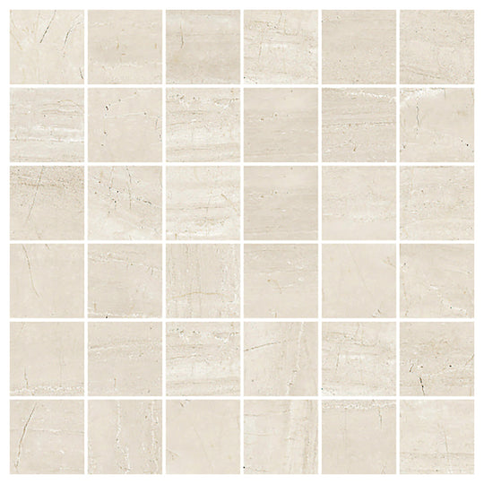 Del Conca USA 12" x 12" Neopolis Glazed Porcelain Mosaic