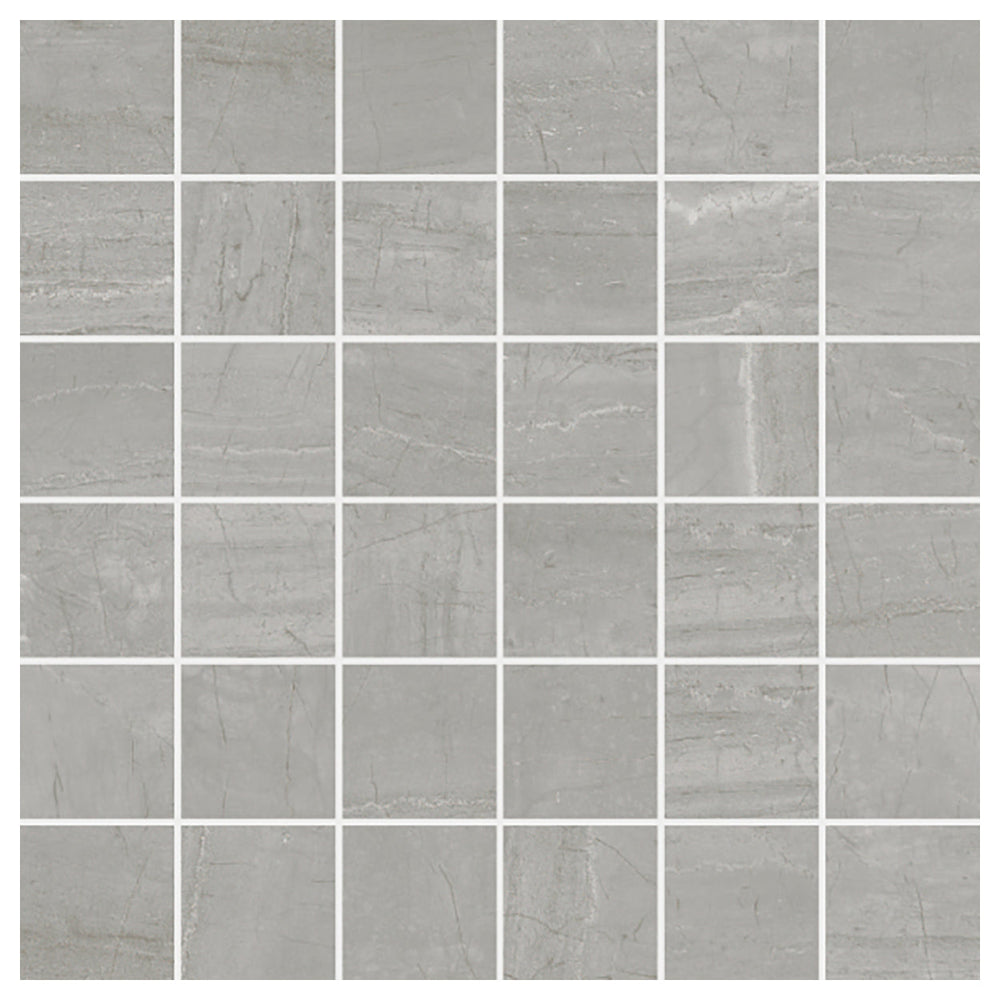 Del Conca USA 12" x 12" Neopolis Glazed Porcelain Mosaic