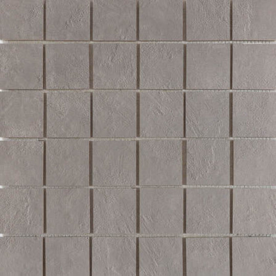 Happy Floors 12" x 12" Newton Interlocking Natural Porcelain 2" Mosaic