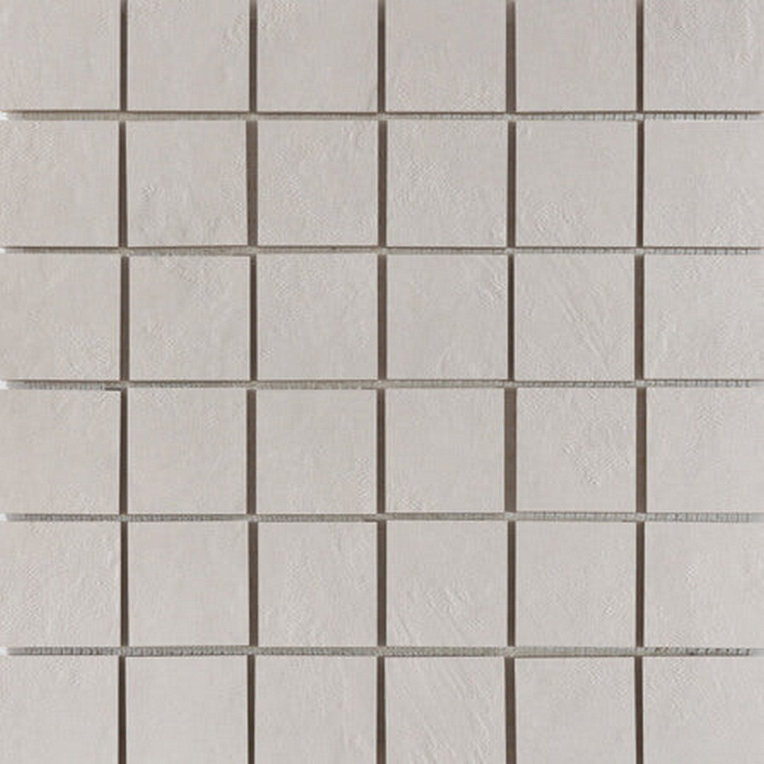 Happy Floors 12" x 12" Newton Interlocking Natural Porcelain 2" Mosaic