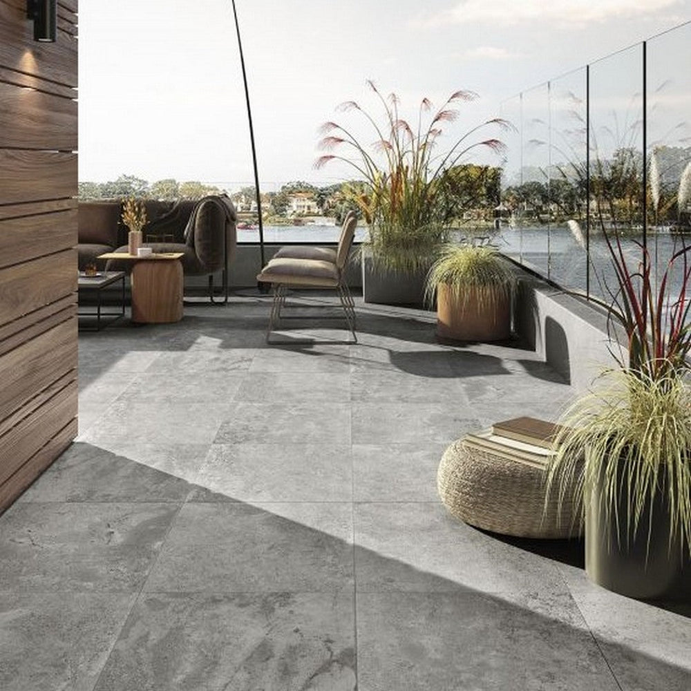 Ottimo-Oasis-24-x-24-Matte-Porcelain-Paver-Grey