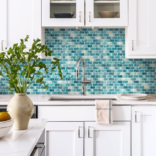 Tesoro-12.25-x-10-Vanguard-Interlocking-1x2-Glass-Mosaic-Forest-Aqua