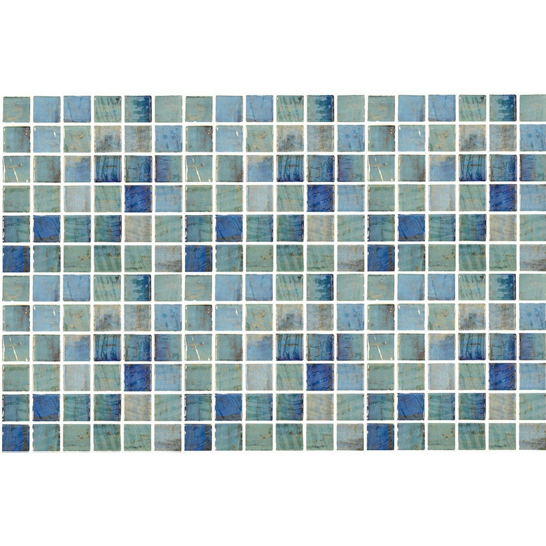 Tesoro 12.25" x 18.25" Vanguard Glass 1" Mosaic