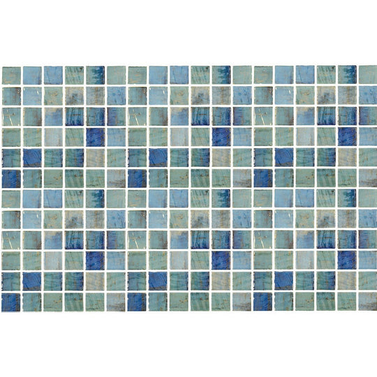 Tesoro 12.25" x 18.25" Vanguard Glass 1" Mosaic