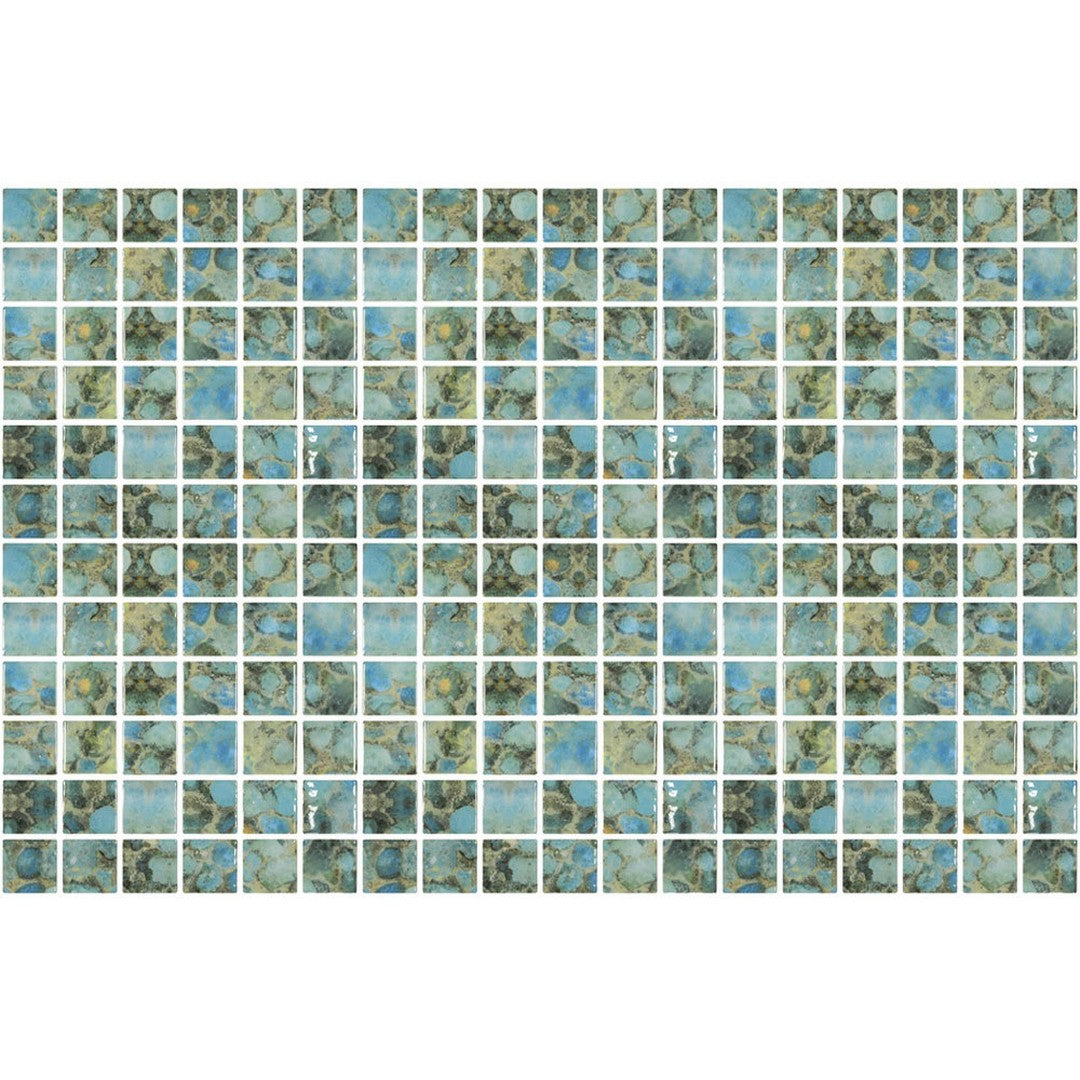 Tesoro 12.25" x 18.25" Vanguard Glass 1" Mosaic