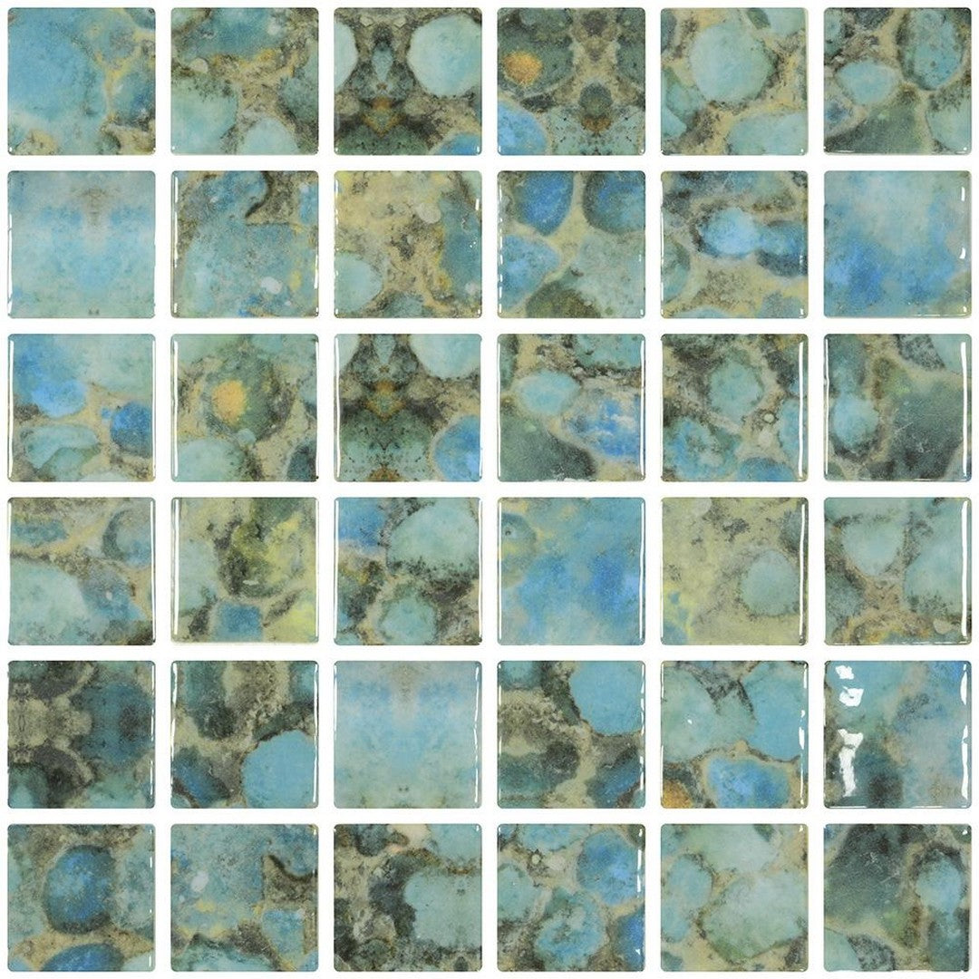 Tesoro 12.25" x 12.25" Vanguard Glass 2" Mosaic
