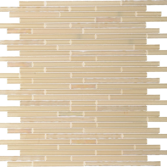 Daltile-Opulence-12-x-12-Glossy-Glass-3/8-Random-Linear-Mosaic-Silk