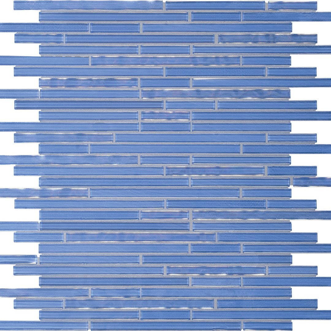 Daltile-Opulence-12-x-12-Glossy-Glass-3/8-Random-Linear-Mosaic-Opal