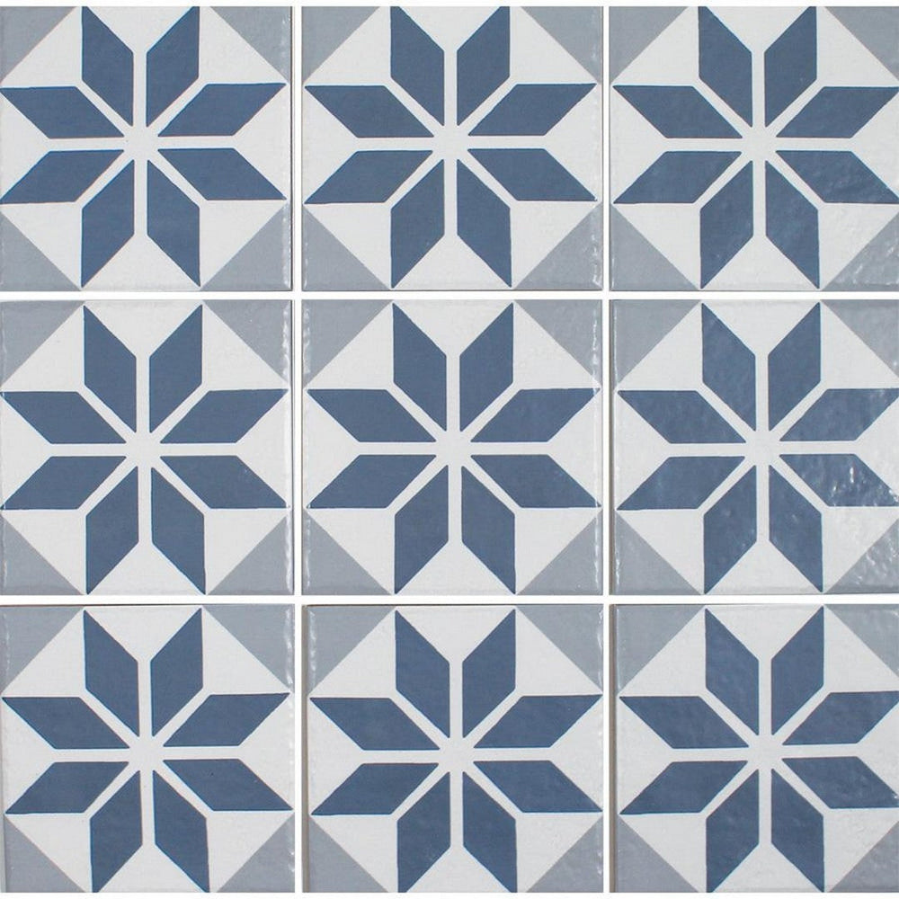 Tesoro 6" x 6" Ancient Floridita Porcelain Tile