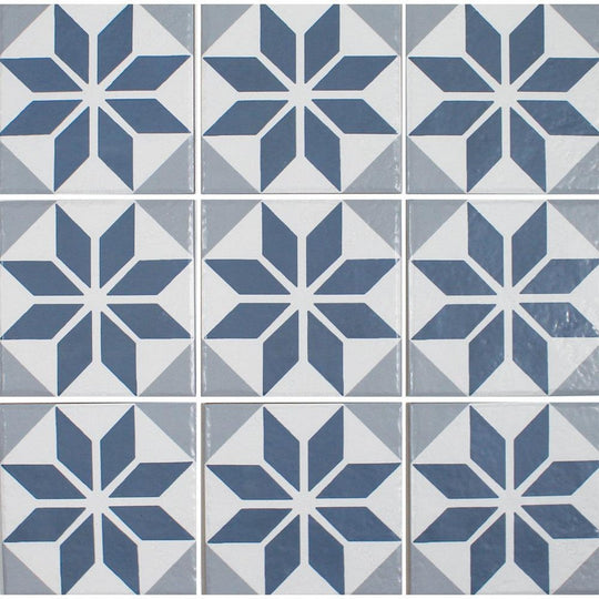 Tesoro 6" x 6" Ancient Floridita Porcelain Tile